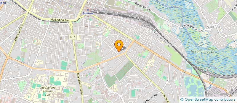 localisation de l'entreprise COOK'N'ASIA  AMIENS