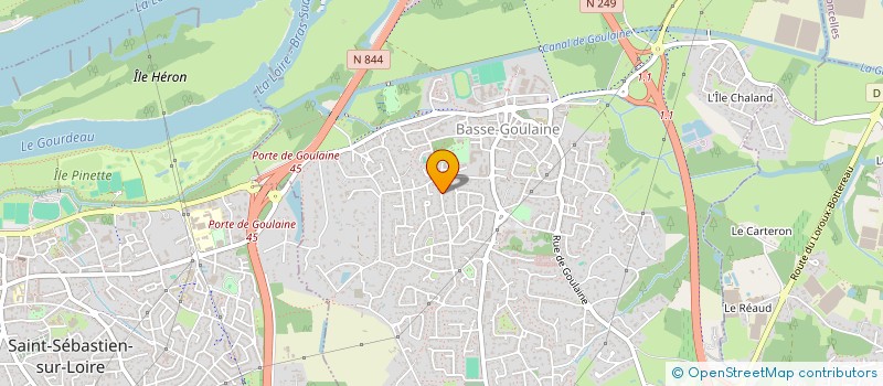 localisation de l'entreprise COOK & PERF à BASSE-GOULAINE