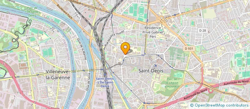 localisation de l'entreprise COOK SERVICE à SAINT-DENIS