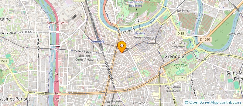 localisation de l'entreprise COOK'STORE  GRENOBLE