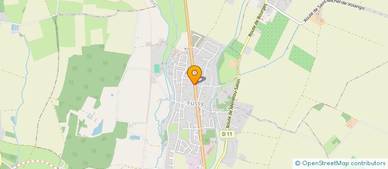 localisation de l'entreprise COOKADOM  FUSSY