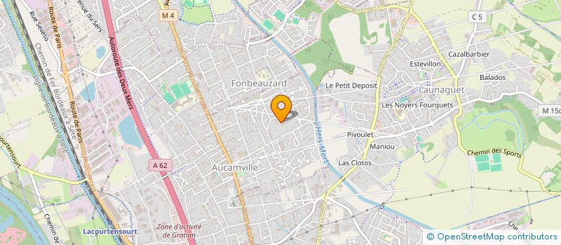 localisation de l'entreprise COOKAMIS CLUB à AUCAMVILLE