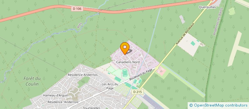 localisation de l'entreprise COOKE  ANDERNOS-LES-BAINS