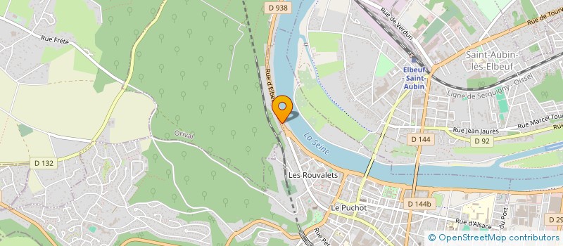 localisation de l'entreprise COOKEA à ELBEUF