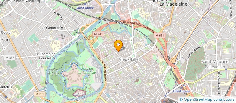 localisation de l'entreprise COOKEA à LILLE