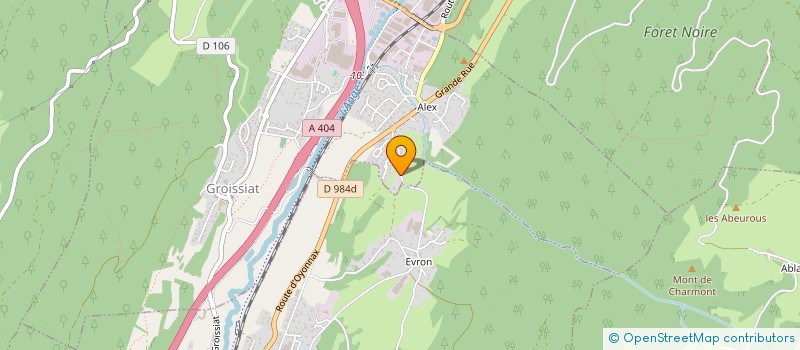 localisation de l'entreprise COOKEE 3 à GROISSIAT