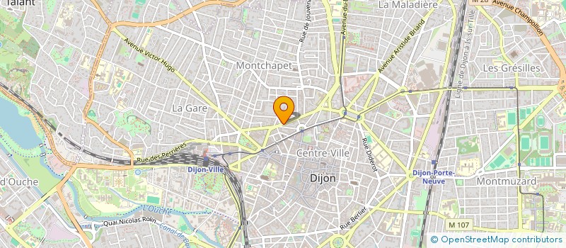 localisation de l'entreprise COOKERS - CERCLE DES CHEFS à DIJON