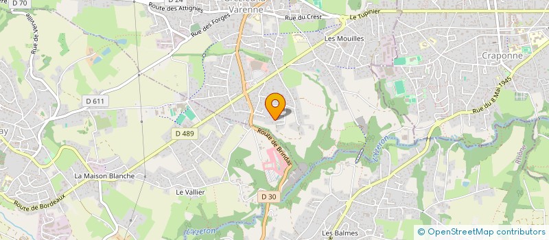 localisation de l'entreprise COOKIE  VINDRY-SUR-TURDINE