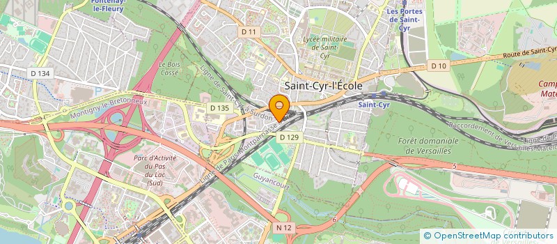 localisation de l'entreprise COOKIE IT  SAINT-CYR-L'ECOLE