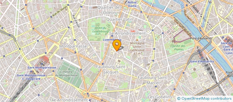 localisation de l'entreprise COOKIE RECORDS SARL  PARIS