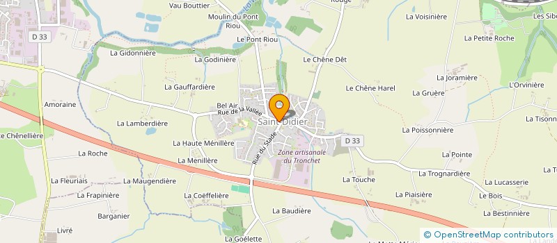 localisation de l'entreprise COOKIEMENT  ERBREE