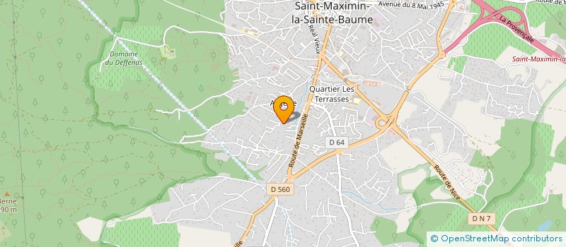 localisation de l'entreprise COOKIES  SAINT-MAXIMIN-LA-SAINTE-BAUME