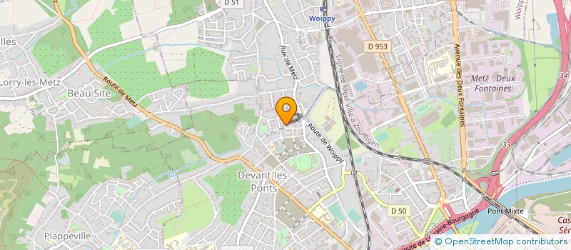 localisation de l'entreprise COOKIES  CORNY-SUR-MOSELLE