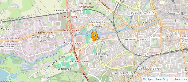 localisation de l'entreprise COOKIES RENNES  RENNES