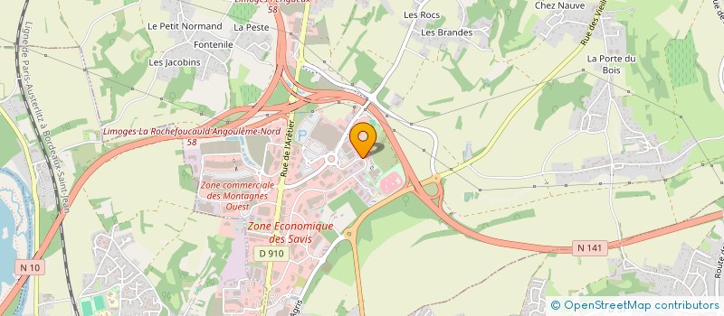 localisation de l'entreprise COOKING AUTOUR DU FEU à CHAMPNIERS