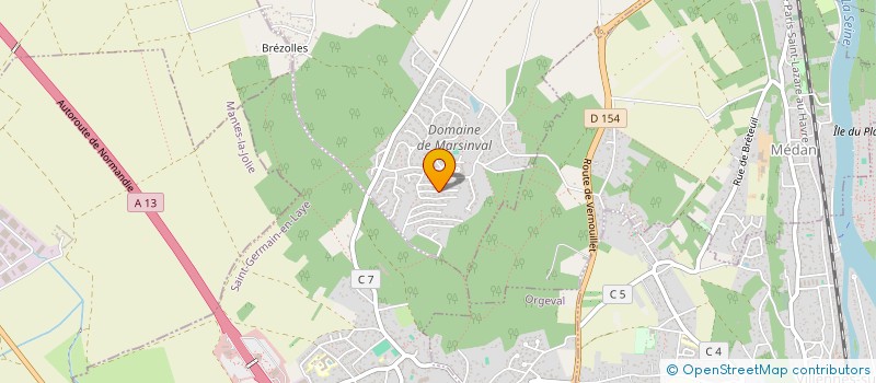 localisation de l'entreprise COOKING COOLS à VERNOUILLET