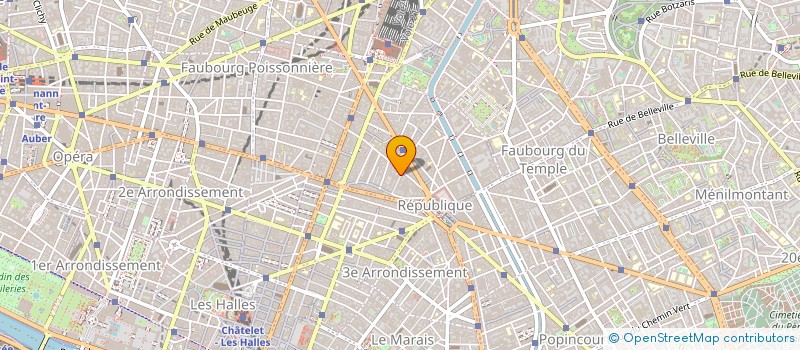localisation de l'entreprise COOKING DJ à PARIS