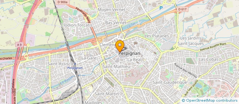 localisation de l'entreprise COOKINOISE à PERPIGNAN