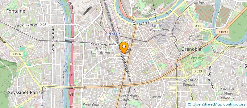 localisation de l'entreprise COOKIVOR à GRENOBLE