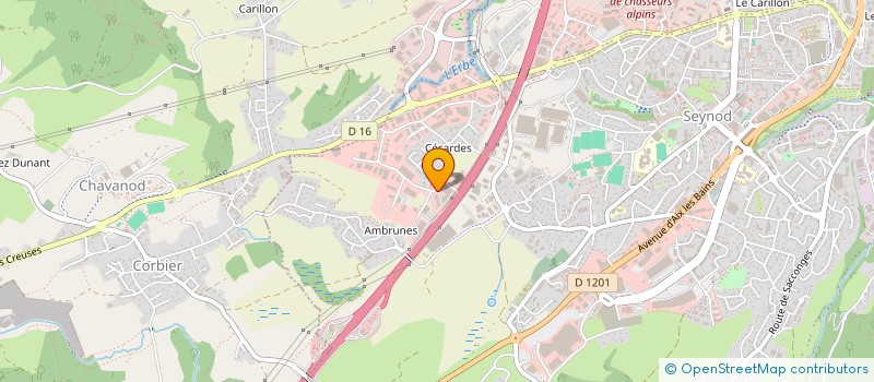 localisation de l'entreprise COOKME à ANNECY