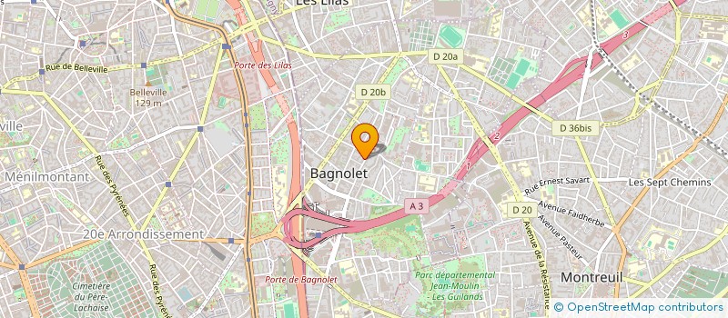 localisation de l'entreprise COOKME 93  PARIS