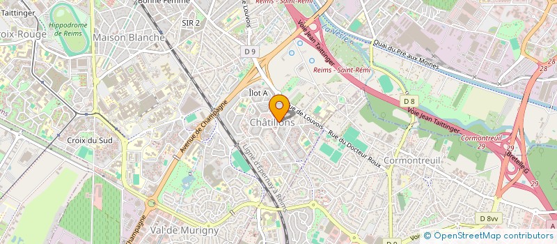 localisation de l'entreprise COOKOLAB à REIMS