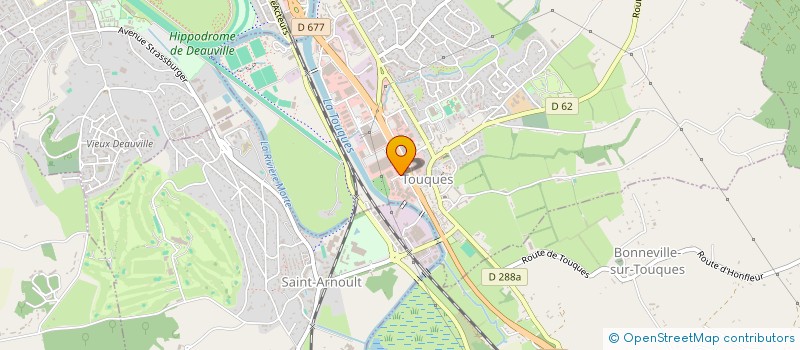 localisation de l'entreprise COOKTOUCH' à TOUQUES