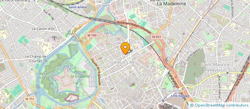 localisation de l'entreprise COOL  LILLE