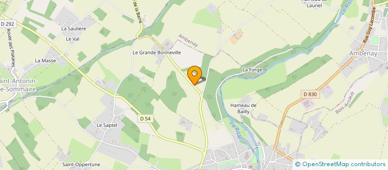 localisation de l'entreprise COOL  RUGLES