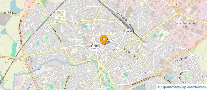 localisation de l'entreprise COOL AFRICA à CHOLET
