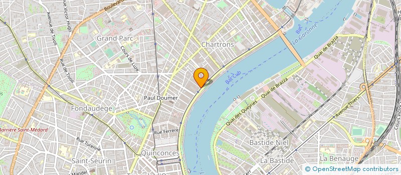 localisation de l'entreprise COOL BIKE à BORDEAUX