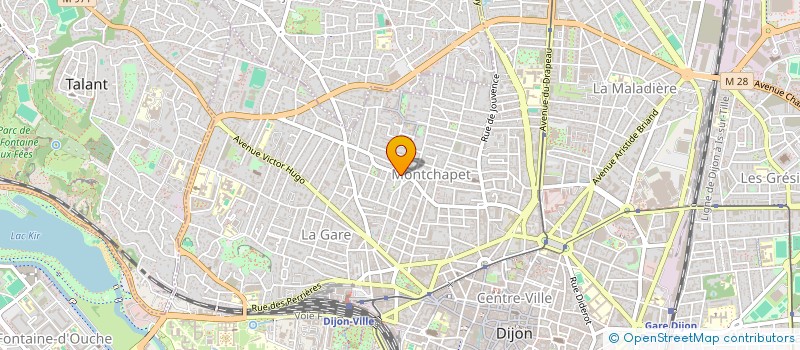 localisation de l'entreprise COOL COOL DIJON  AUXONNE