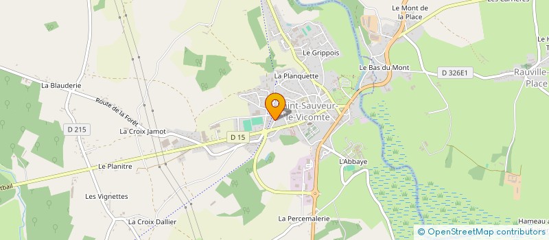 localisation de l'entreprise COOL COUNTRY CLUB 50  SAINT-SAUVEUR-LE-VICOMTE