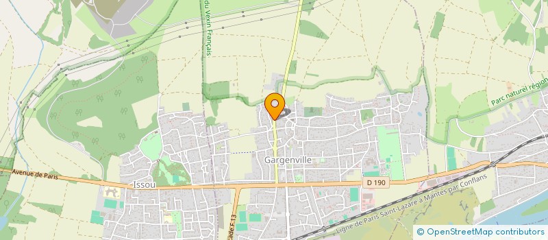 localisation de l'entreprise COOL DRIVE FR  GARGENVILLE