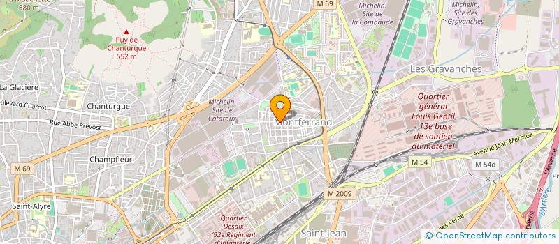 localisation de l'entreprise COOL EATS  RIOM