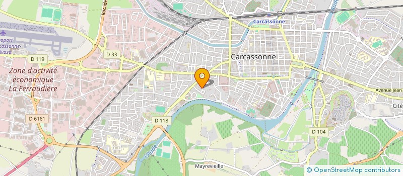 localisation de l'entreprise COOL ET FILS à CARCASSONNE