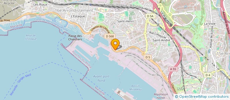 localisation de l'entreprise COOL'HEURE CAFE à MARSEILLE 16
