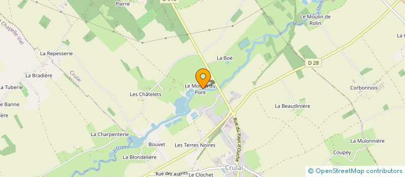localisation de l'entreprise COOL KATZ à CRULAI