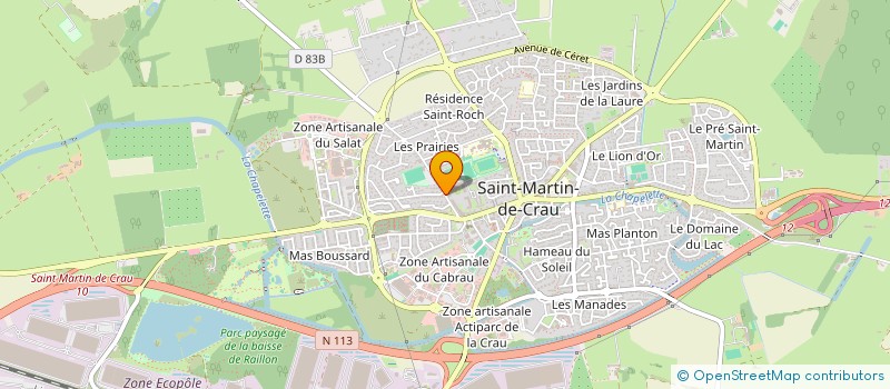 localisation de l'entreprise COOL KIDS CAFE à SAINT-MARTIN-DE-CRAU