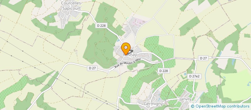 localisation de l'entreprise COOL MUSIC à ROSNAY