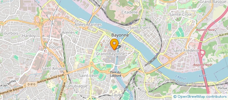 localisation de l'entreprise COOL RISE à BAYONNE