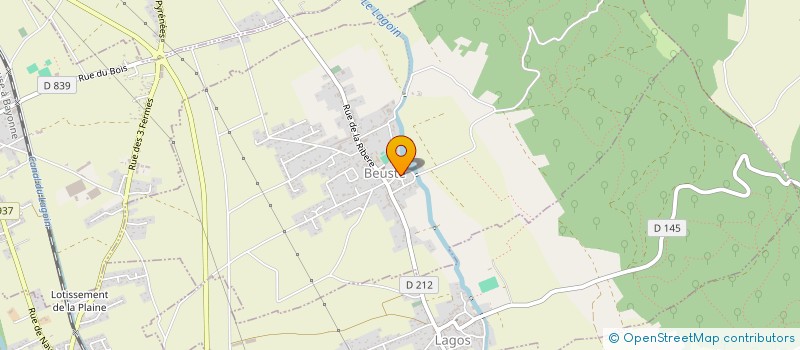 localisation de l'entreprise COOL ROOF ATLANTIQUE  BEUSTE