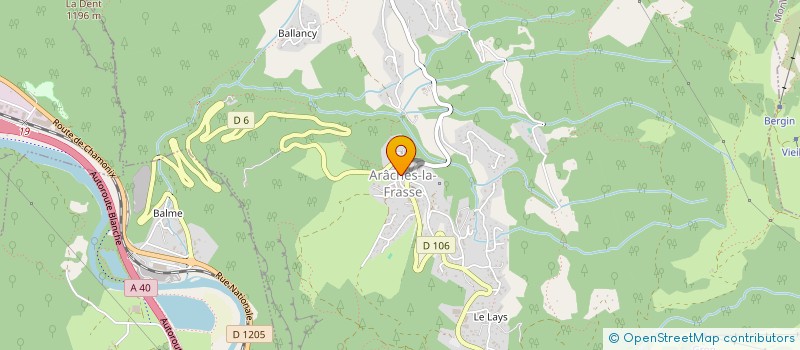 localisation de l'entreprise COOLCAM PRODUCTIONS  ARACHES-LA-FRASSE