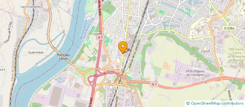 localisation de l'entreprise COOLER MICRO  VALENCE