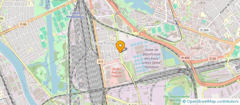 localisation de l'entreprise COOLOC'IN à VALENTON