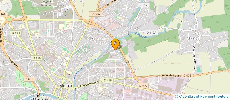 localisation de l'entreprise COOLSTREAM à MELUN
