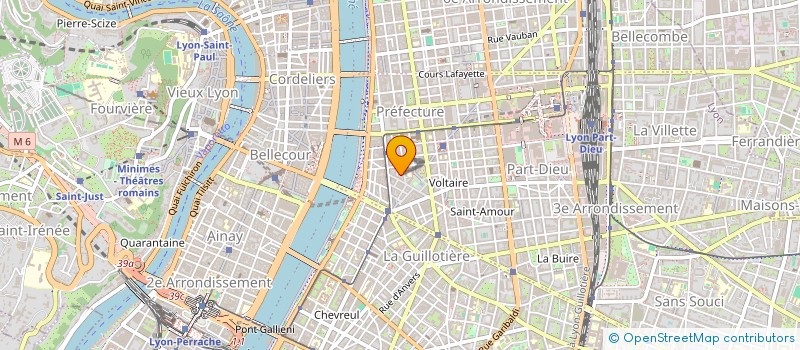 localisation de l'entreprise COOP A DOM à LYON