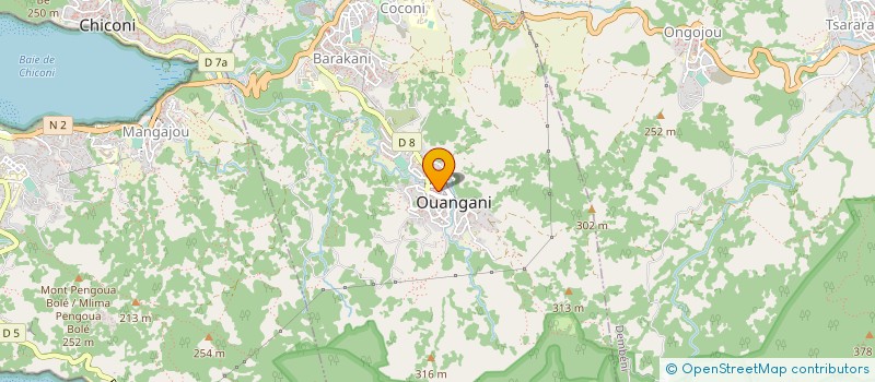 localisation de l'entreprise COOP ADEM à OUANGANI