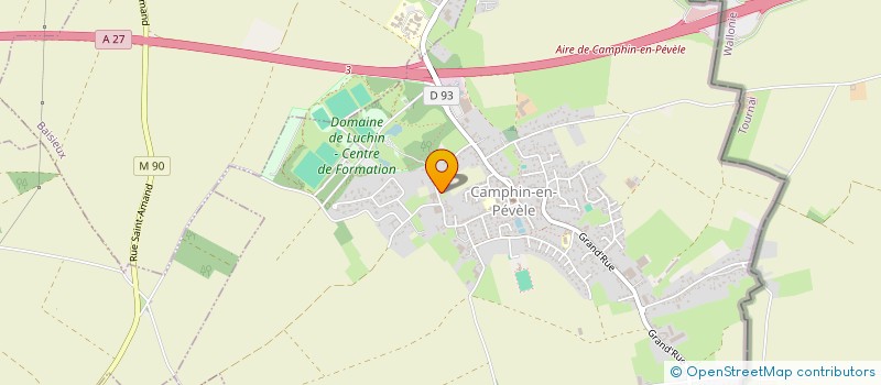 localisation de l'entreprise COOP AGRIC RECUPERATION ELIMINAT DECHETS à CAMPHIN-EN-PEVELE