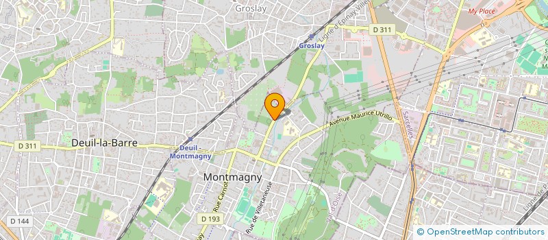 localisation de l'entreprise COOP ALIMENTATION  MONTMAGNY